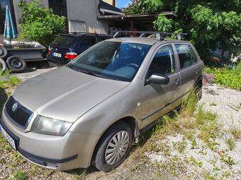 Nepojízdná Škoda Fabia r.v. 2004 na náhradní díly - 2