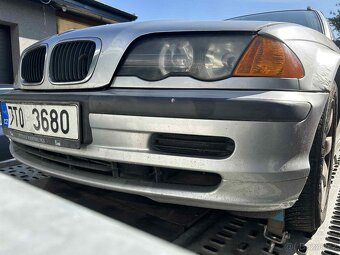 BMW e46 přední světla halogeny + blinkry - 2
