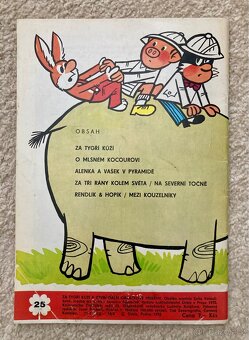 Čtyřlístek č. 25 Za tygří kůží - pěkný stav - 2