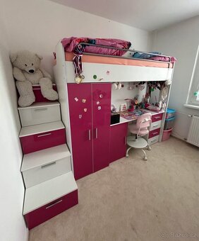 Multifunkční patrová postel - 2