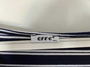 Letní pruhované mini šaty s páskem, zn. Effe, vel. M/L - 2