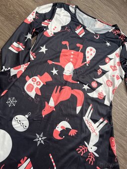 Vánoční šaty, vel. S/M - 2