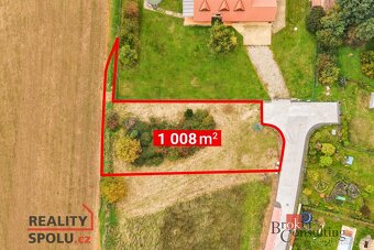 Prodej, pozemky/bydlení, 1008 m2, Ledčice , Mělník [ID 77506 - 2