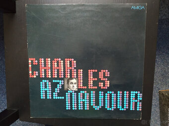 Aznavour Becaud Mathieu LP desky - 2