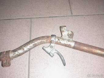 Manet 90 dvoupíst - původní řídítka s páčkou dekompresoru - 2
