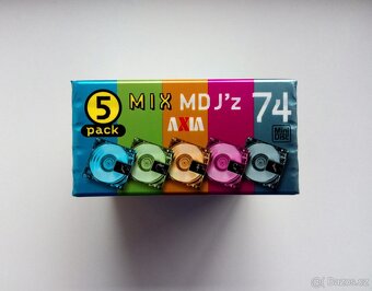 MiniDisc Axia MDJ'z 74 / 5. pack Japan - 2