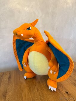 Velký plyšák pokemon charizard - 2