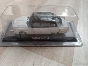 Nový model auta Tatra 603-1 - 2
