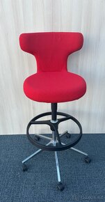 Barová židle Vitra Pivot - červená - 2