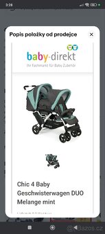 Chic4 baby duo melangol - 2