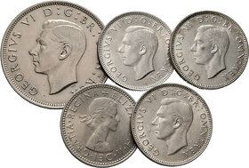 mince soubor Velká Británie 5 ks - 2