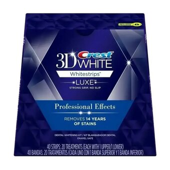 Bělicí Pásky Crest Professional Effects Luxe (20ks) - 2