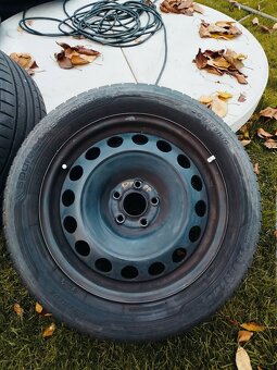 5x100 R16 s letními pneu 205/55/16 - 2
