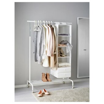 IKEA RIGGA šatní stojany - 2