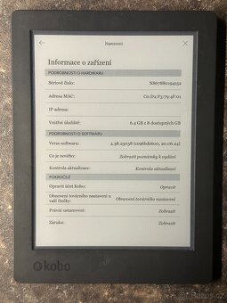 Čtečka knih KOBO AURA H20 2. edice 8GB 2 - 2