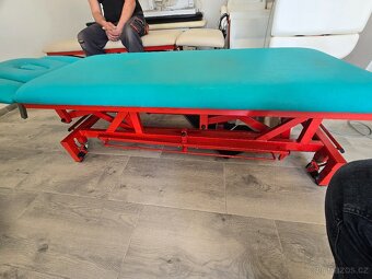 Elektrické Masážní lehátko AKCE PROFI modré - 2