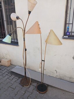 2 X retro stojací lampa Brusel - 2