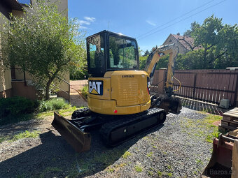 Bagr CAT 303.5E CR, 1450mth, 3x lopata - 2