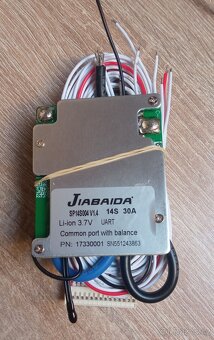 BMS pro 7S - 14S Li-Ion 30A, integrovaný Bluetooth pro monit - 2