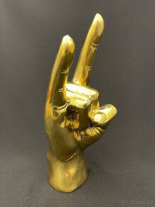 Socha bronz/mosaz rock'n'roll - 2