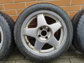 15" litá kola 4x100 7Jx15 EH2 ET38 + letní pneu 195/50 R15 - 2