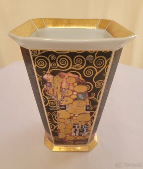 Porcelánová váza GOEBEL Gustav Klimt - 2