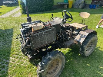Malotraktor domácí výroba 4x4 - 2