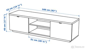 Tv stolek IKEA - BYAS - 2