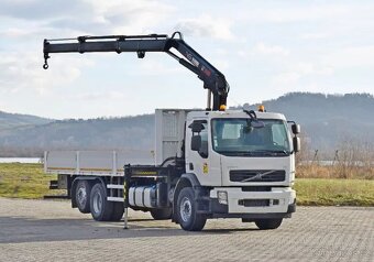 Volvo FE 320 - 6x2 – Valník + HR-HIAB 144 B - 2 HIDUO - 2