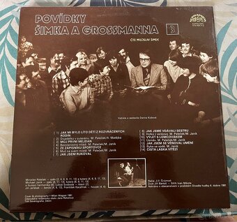 Šimek a Grossmann - povídky 3 LP - 2