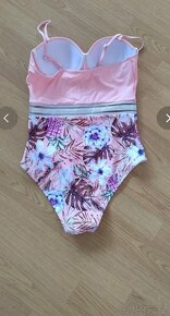 Boho jednodílné plavky - 2