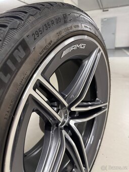 Mercedes Benz GT AMG original alu kola 20" + zimní obutí - 2