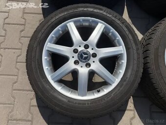 4x al kola 5x112 17 + pneu zimní 225/55 R17C - 2