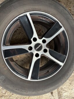 Letni Alu s pneu R17 z auta Hyundai Santa Fe - 2