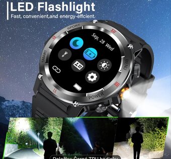 Prodám nové chytré hodinky mnoho funkcí - 2