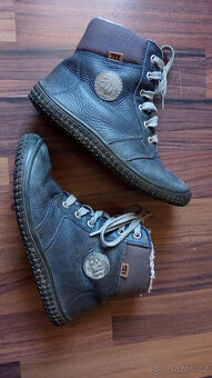 Kožené zimní barefoot boty Filii vel. 31 - 2