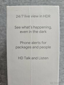 Zvonek Google Nest Pro Doorbell, 2. gen. (bateriový)

 - 2