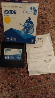 Baterie EXIDE ETX7L-BS - 2