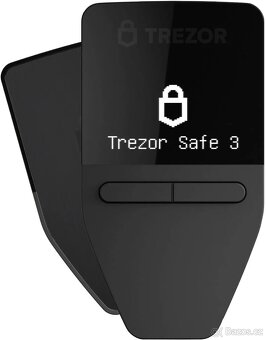 Hardware peněženka Trezor Safe 3 - Cosmic Black, NOVÁ - 2