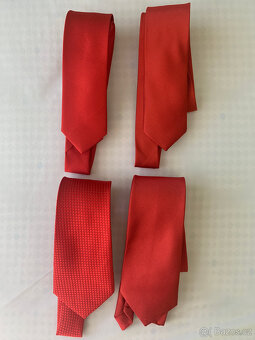 Kravata, odstíny červené - 2