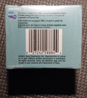 MiniDisc Sony MD80 Color Collection - 2