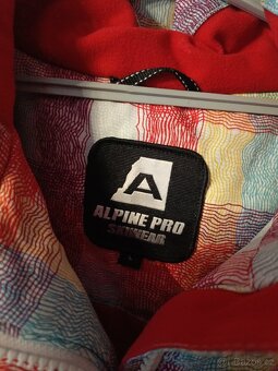 Lyžařská bunda kostkovaná - 2