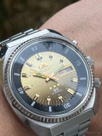 Orient SK / hodinky / zlato-hnedy ciselnik - 2