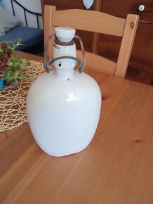 Porcelánová stará láhev - 2