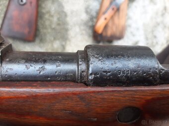 Mauser 98k, Gew, pažby torza, bajonet - 2