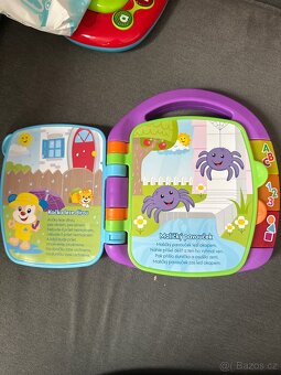 Dětská hrací knížka Fisher price - 2