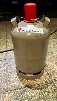 Německá lahev 11 kg, výborný stav, kopletní - 2