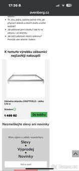 Prodám skleník craftfield - 2