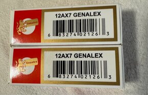 Předzesilovací elektronky TAD Gold Lion 12AX7 / ECC83 - 2