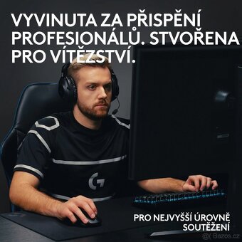Logitech G PRO X TKL LIGHTSPEED Tactile, černá - US INTL - 2